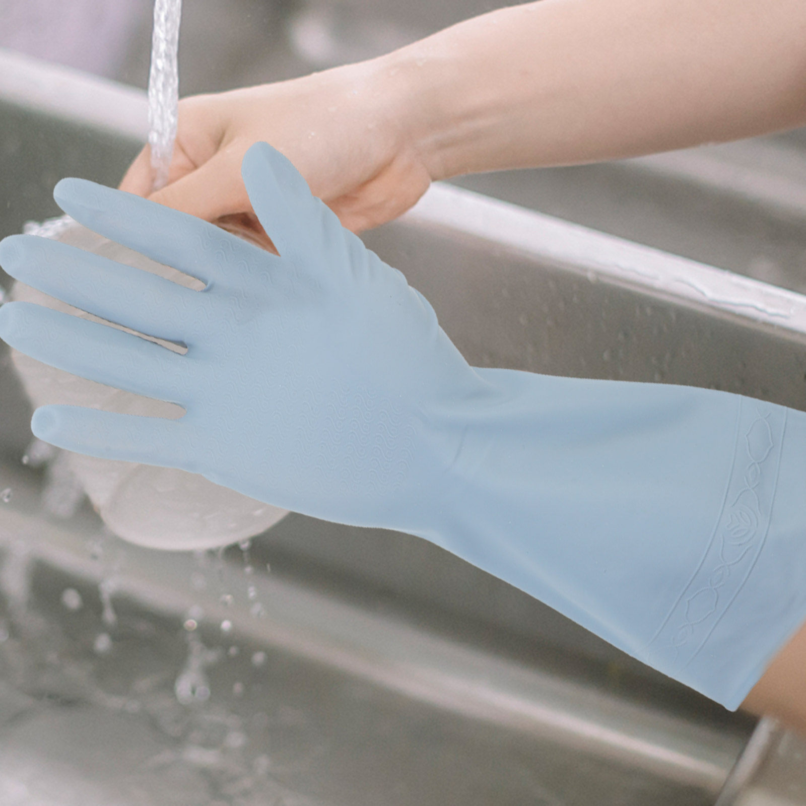 3Pairs Waterproof Rubber Kitch - огляд і ціна Dish Glove Rubber